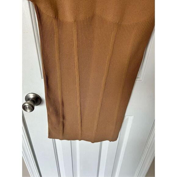 Anthropologie Mock-Neck Cap-Sleeve Mini Dress Size S NWT - Picture 4 of 7